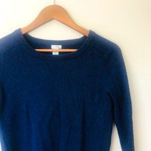 Cashmere Navy Blue Sweater